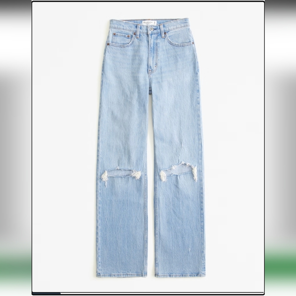 Abercrombie 90's Relaxed - Distressed